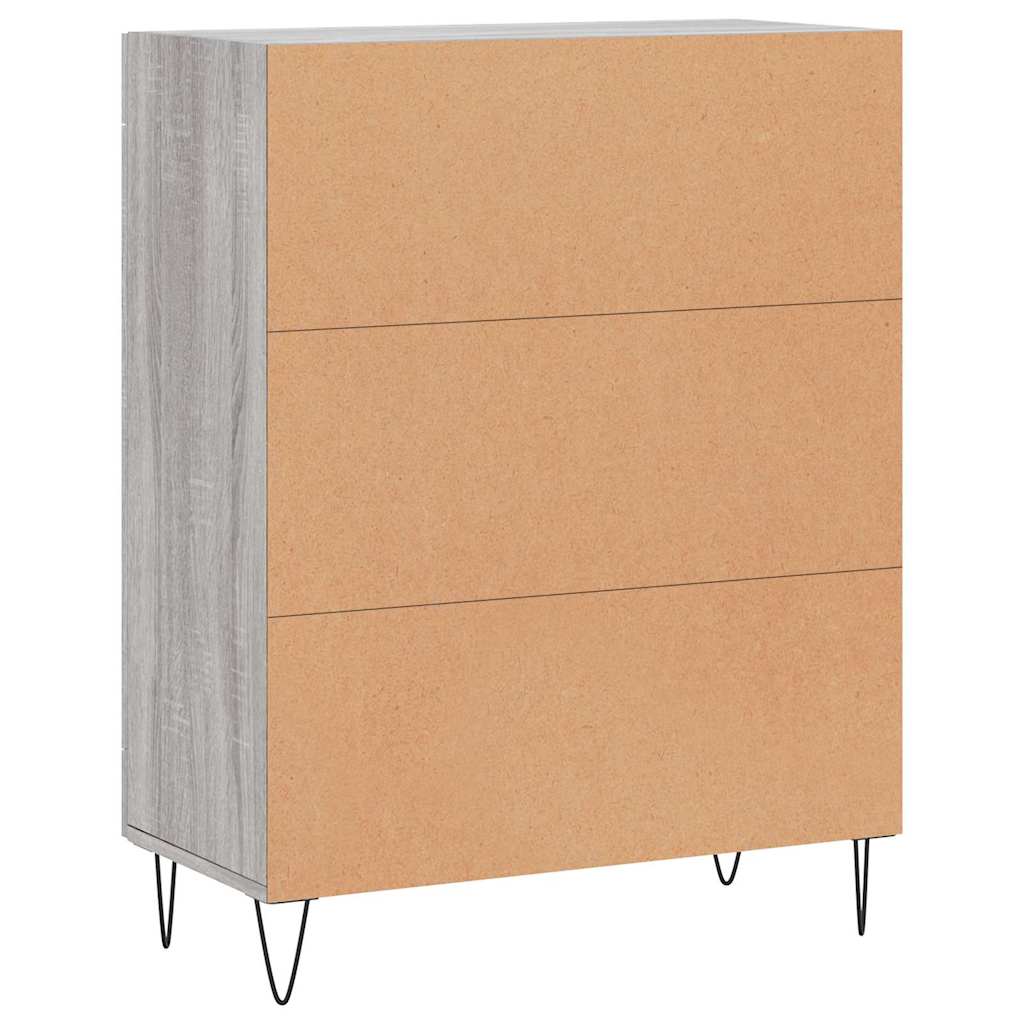 vidaXL Sideboard Grey sonoma 69.5 x 34 x 90 cm