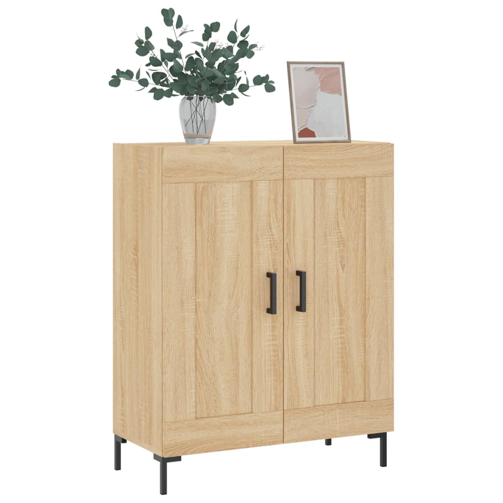 vidaXL Sideboard Sonoma Oak 69,5x34x90 cm Engineered Wood