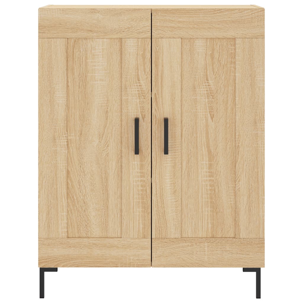vidaXL Sideboard Sonoma Oak 69,5x34x90 cm Engineered Wood