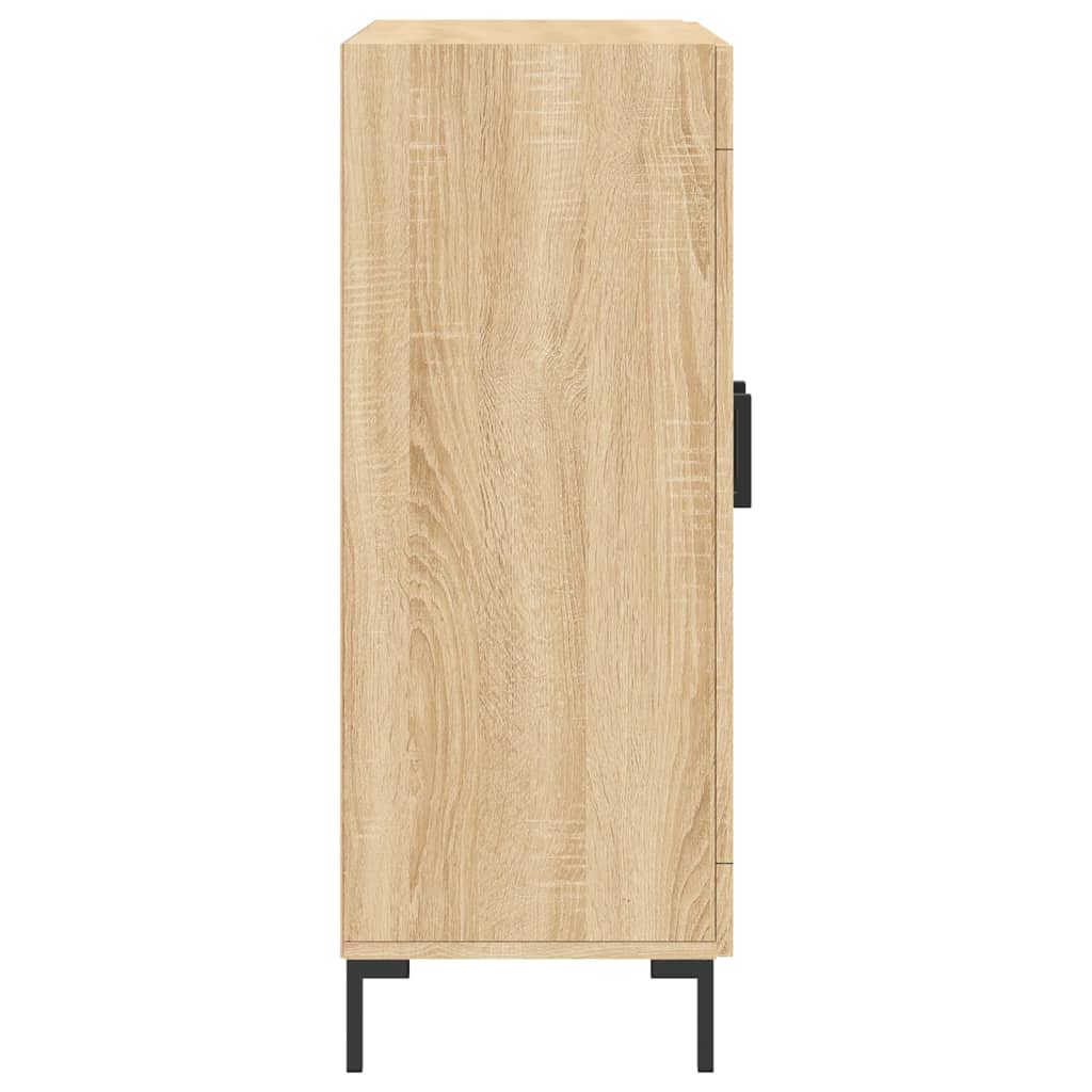 vidaXL Sideboard Sonoma Oak 69,5x34x90 cm Engineered Wood