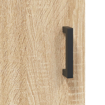 vidaXL Sideboard Sonoma Oak 69,5x34x90 cm Engineered Wood