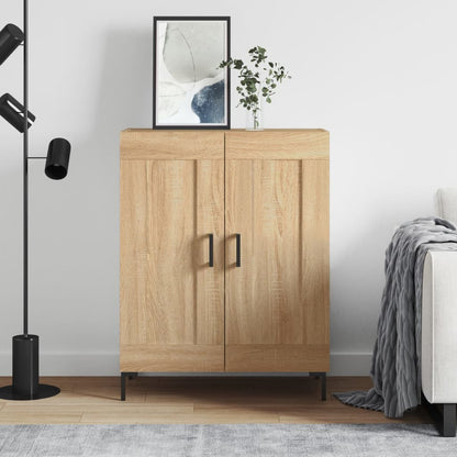 vidaXL Sideboard Sonoma Oak 69,5x34x90 cm Engineered Wood