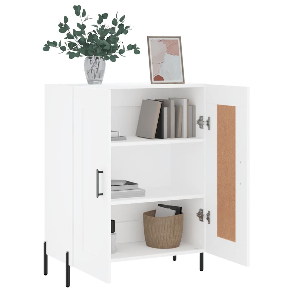 vidaXL Sideboard White 69,5x34x90 cm Engineered Wood