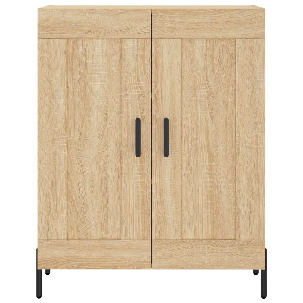 vidaXL Sideboard Sonoma Oak 69.5x34x90 cm Engineered Wood