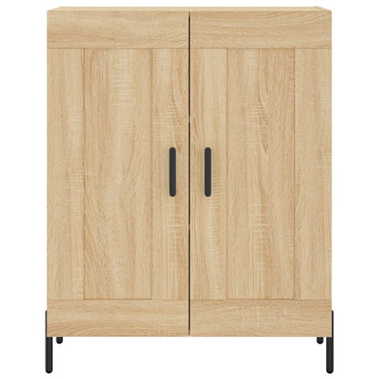 vidaXL Sideboard Sonoma Oak 69.5x34x90 cm Engineered Wood