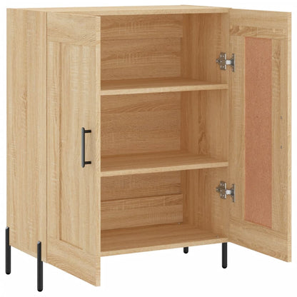 vidaXL Sideboard Sonoma Oak 69.5x34x90 cm Engineered Wood