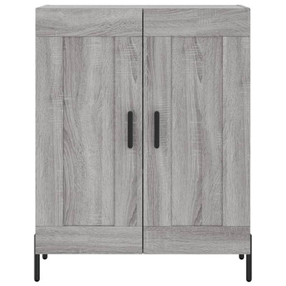 vidaXL Sideboard Grey Sonoma 69.5x34x90 cm Engineered Wood