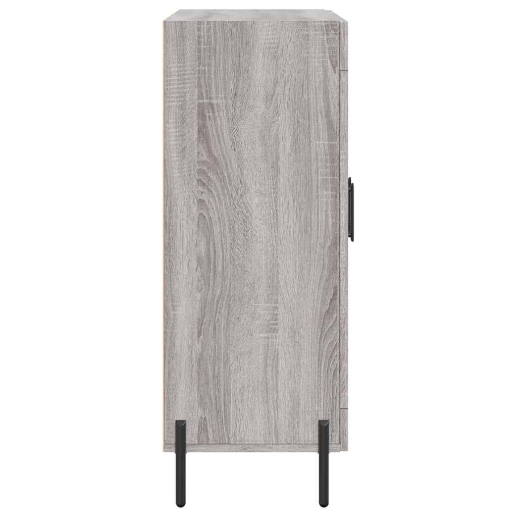 vidaXL Sideboard Grey Sonoma 69.5x34x90 cm Engineered Wood