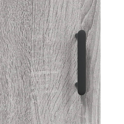 vidaXL Sideboard Grey Sonoma 69,5x34x90 cm Engineered Wood