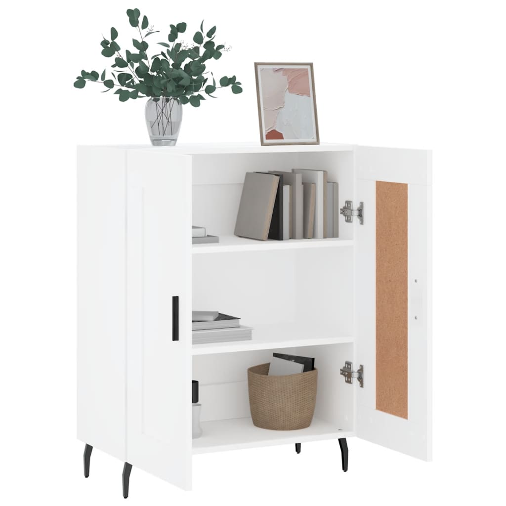 vidaXL Sideboard White 69,5x34x90 cm Engineered Wood