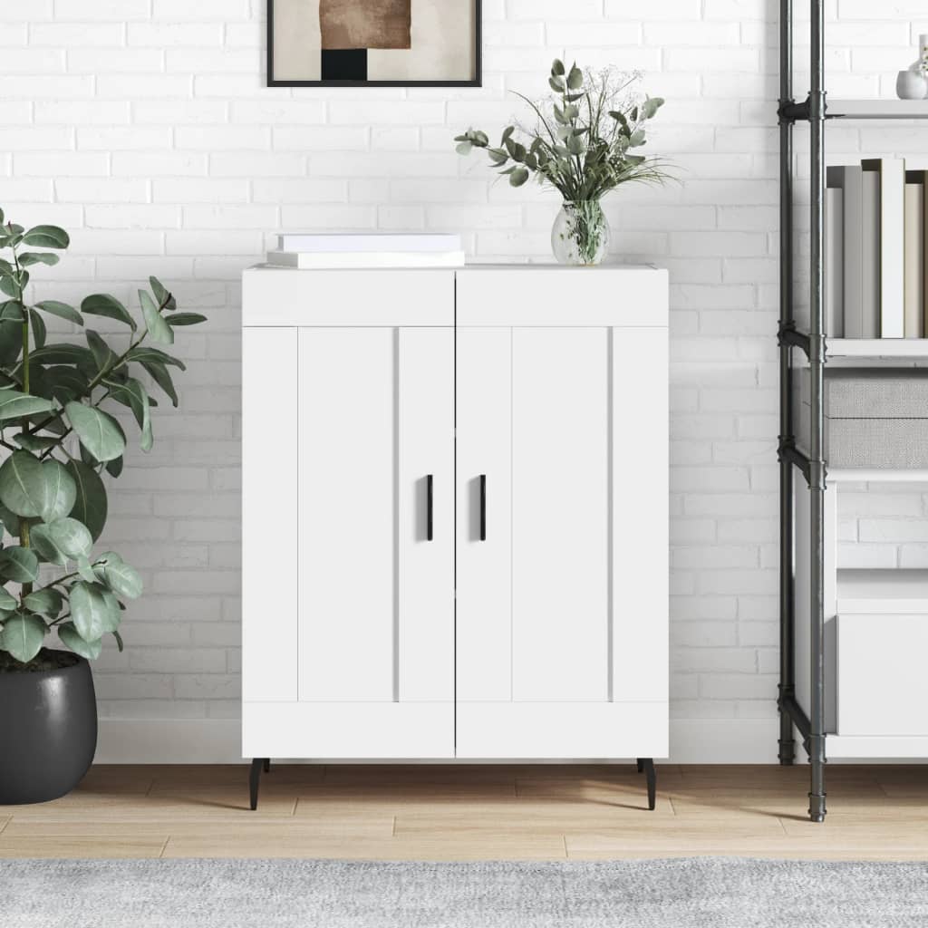 vidaXL Sideboard White 69,5x34x90 cm Engineered Wood
