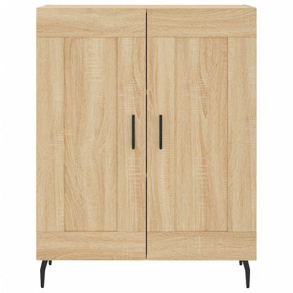 vidaXL Sideboard Sonoma Oak 69,5x34x90 cm Engineered Wood