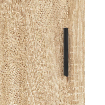 vidaXL Sideboard Sonoma Oak 69,5x34x90 cm Engineered Wood