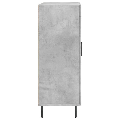 vidaXL Sideboard Concrete Grey 69.5x34x90 cm Engineered Wood
