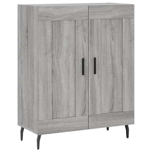 vidaXL Sideboard Grey Sonoma 69,5x34x90 cm Engineered Wood