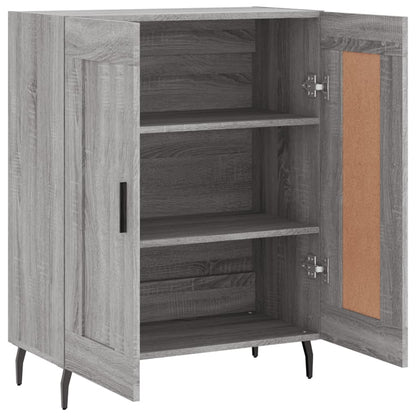 vidaXL Sideboard Grey Sonoma 69,5x34x90 cm Engineered Wood