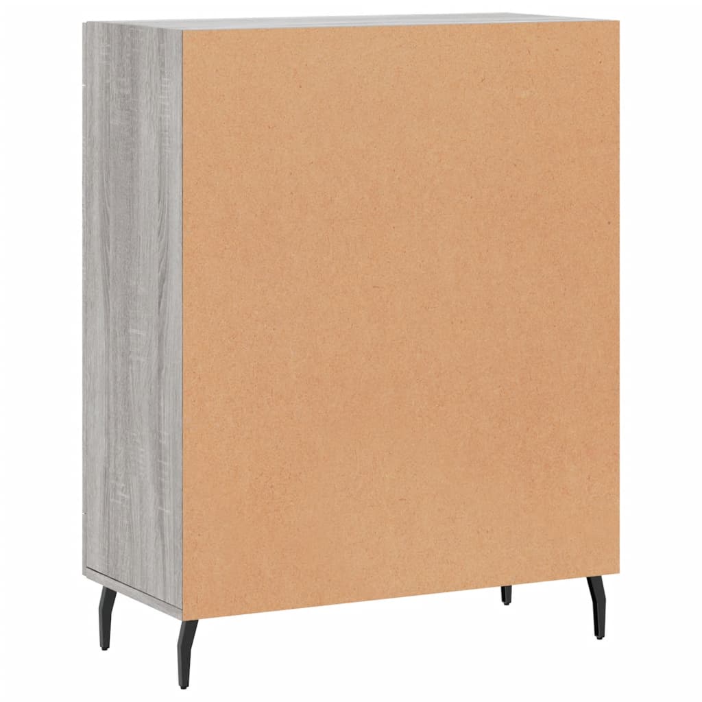 vidaXL Sideboard Grey Sonoma 69,5x34x90 cm Engineered Wood