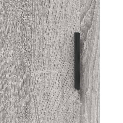 vidaXL Sideboard Grey Sonoma 69,5x34x90 cm Engineered Wood
