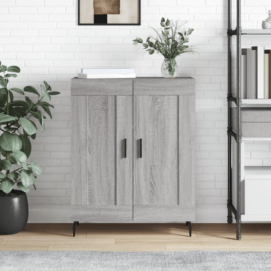 vidaXL Sideboard Grey Sonoma 69,5x34x90 cm Engineered Wood