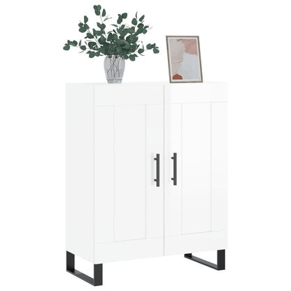vidaXL Sideboard High Gloss White 69,5x34x90 cm Engineered Wood
