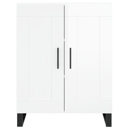 vidaXL Sideboard High Gloss White 69,5x34x90 cm Engineered Wood
