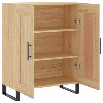 vidaXL Sideboard Sonoma Oak 69.5x34x90 cm Engineered Wood
