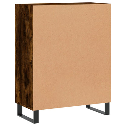 vidaXL Sideboard Smoked Oak 69,5x34x90 cm Engineered Wood