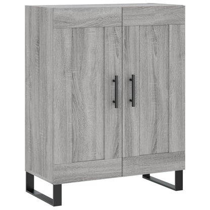 vidaXL Sideboard Grey Sonoma 69,5x34x90 cm Engineered Wood