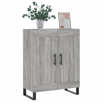 vidaXL Sideboard Grey Sonoma 69.5x34x90 cm Engineered Wood
