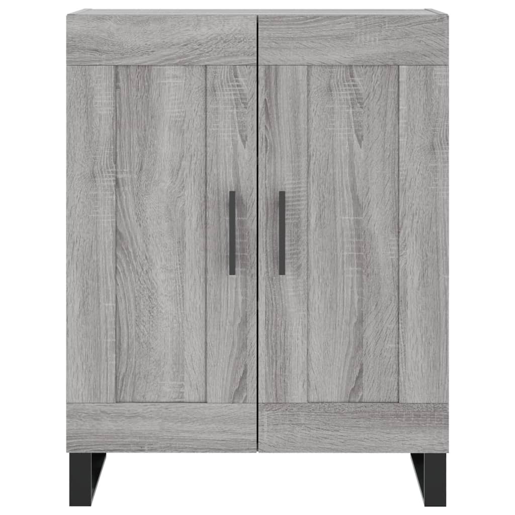 vidaXL Sideboard Grey Sonoma 69.5x34x90 cm Engineered Wood
