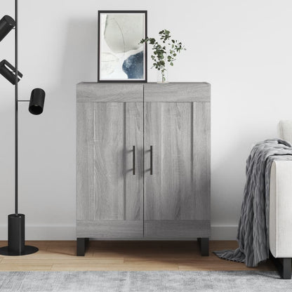 vidaXL Sideboard Grey Sonoma 69,5x34x90 cm Engineered Wood
