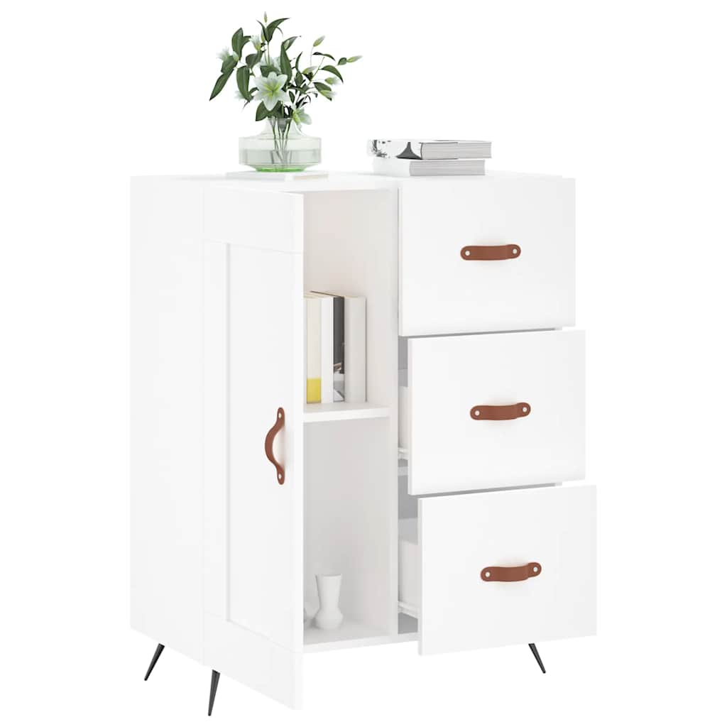 vidaXL Sideboard White 69.5x34x90 cm Engineered Wood
