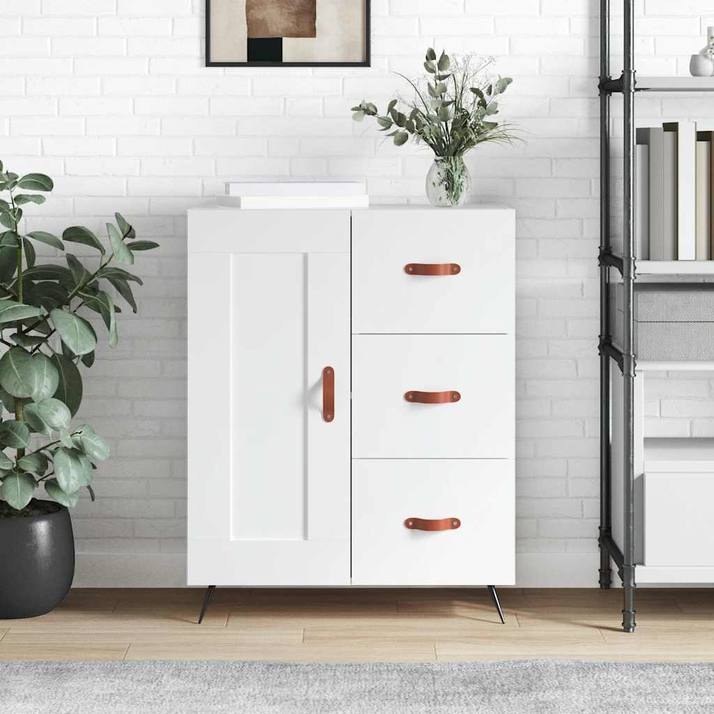 vidaXL Sideboard White 69.5x34x90 cm Engineered Wood