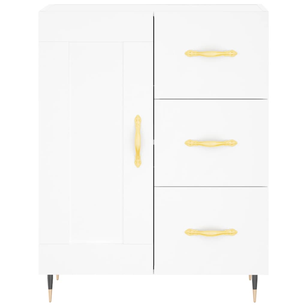 vidaXL Sideboard White 69.5x34x90 cm Engineered Wood