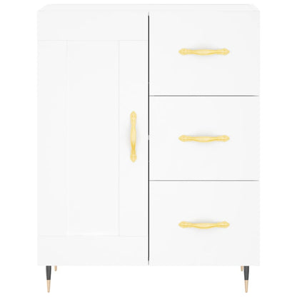 vidaXL Sideboard White 69.5x34x90 cm Engineered Wood