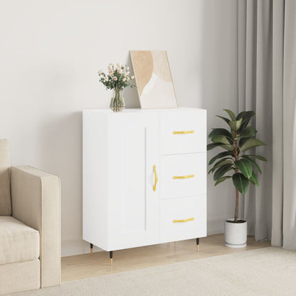 vidaXL Sideboard White 69.5x34x90 cm Engineered Wood