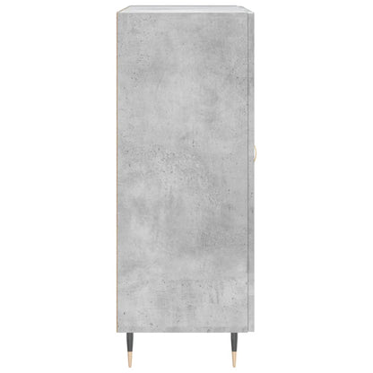 vidaXL Sideboard Concrete Grey 69.5x34x90 cm Engineered Wood