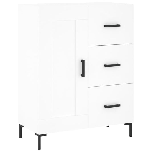 vidaXL Sideboard White 69,5x34x90 cm Engineered Wood