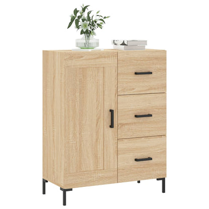 vidaXL Sideboard Sonoma Oak 69,5x34x90 cm Engineered Wood