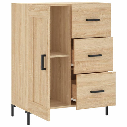 vidaXL Sideboard Sonoma Oak 69,5x34x90 cm Engineered Wood
