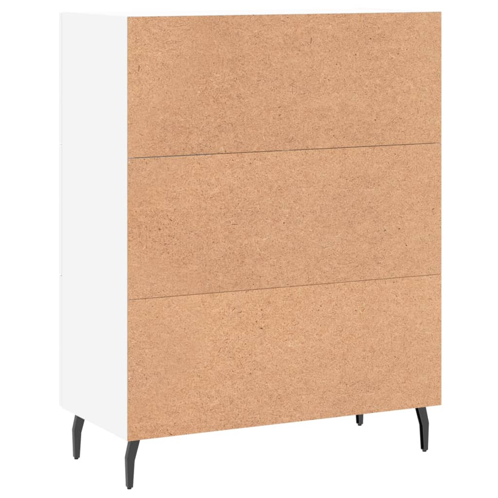vidaXL Sideboard White 69,5x34x90 cm Engineered Wood