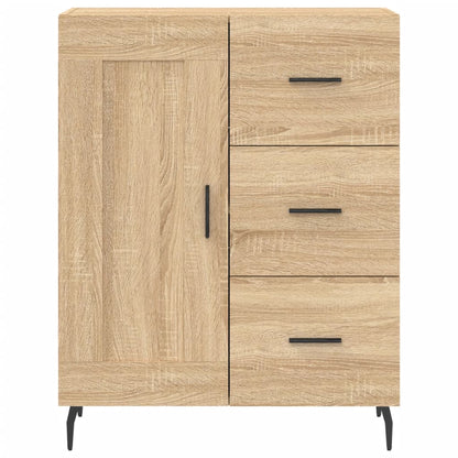 vidaXL Sideboard Sonoma Oak 69.5x34x90 cm Engineered Wood