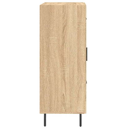 vidaXL Sideboard Sonoma Oak 69.5x34x90 cm Engineered Wood