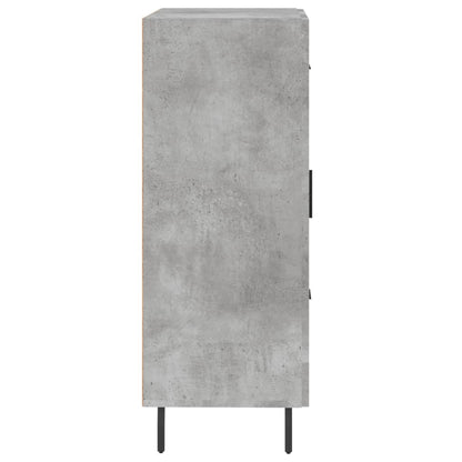 vidaXL Sideboard Concrete Grey 69,5x34x90 cm Engineered Wood