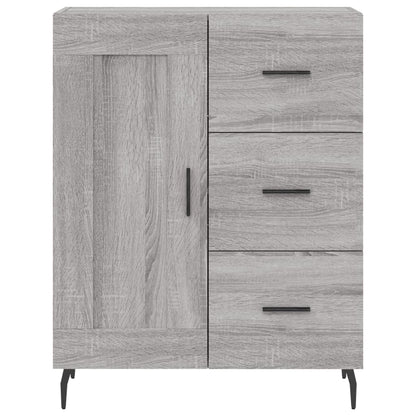 vidaXL Sideboard Grey Sonoma 69,5x34x90 cm Engineered Wood