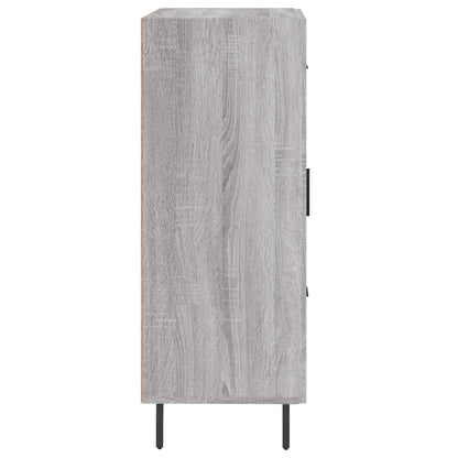 vidaXL Sideboard Grey Sonoma 69,5x34x90 cm Engineered Wood