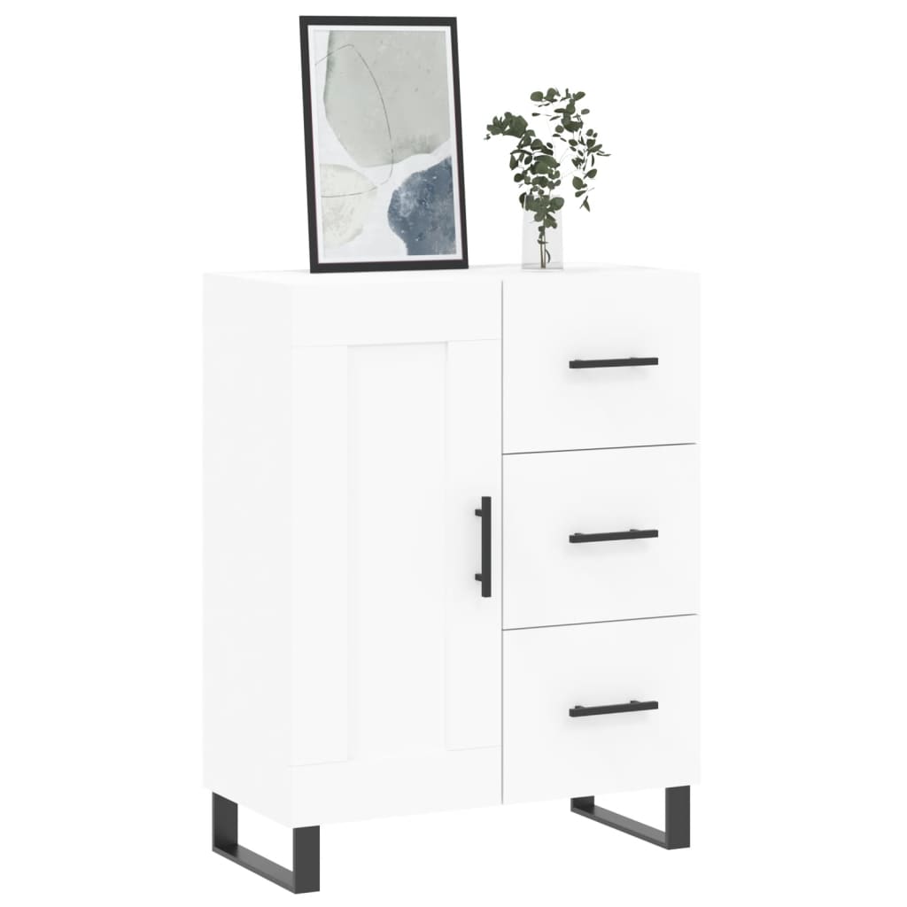 vidaXL Sideboard White 69.5x34x90 cm Engineered Wood
