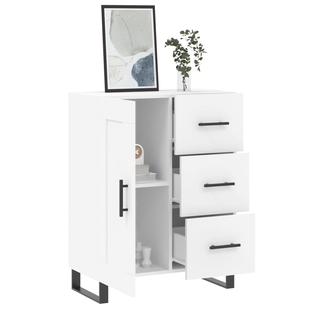 vidaXL Sideboard White 69,5x34x90 cm Engineered Wood