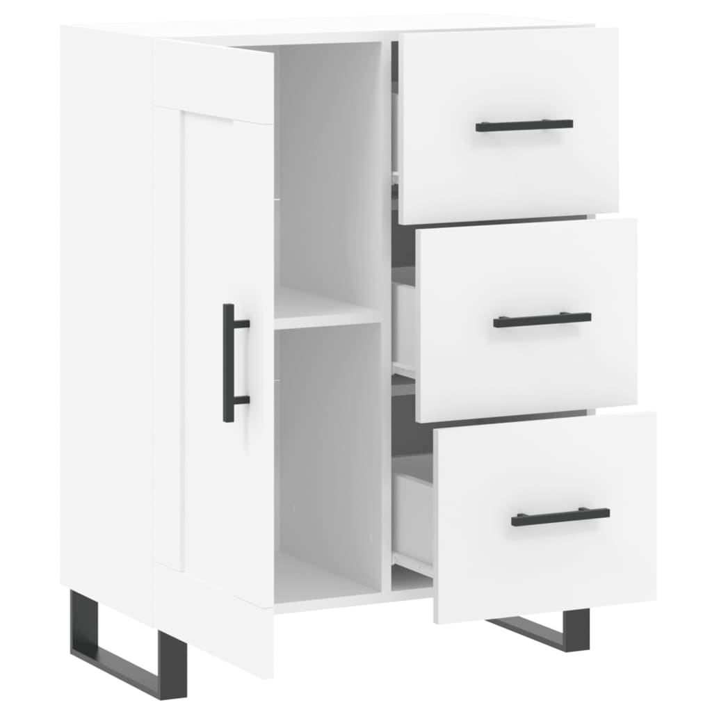 vidaXL Sideboard White 69.5x34x90 cm Engineered Wood