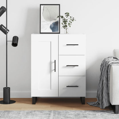 vidaXL Sideboard White 69,5x34x90 cm Engineered Wood